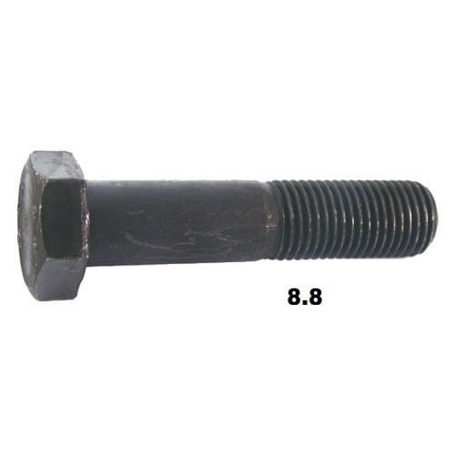 Tornillo DIN 931 Calidad 8.8 Pavonado