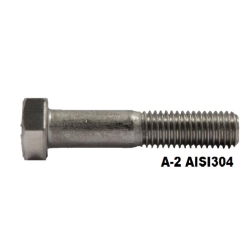 Tornillo DIN 931 INOXIDABLE A-2